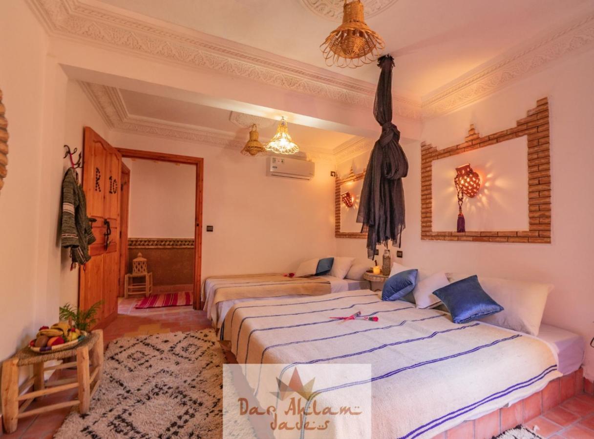 Dar Ahlam Dades Bed & Breakfast Ait Ouaddar Bagian luar foto