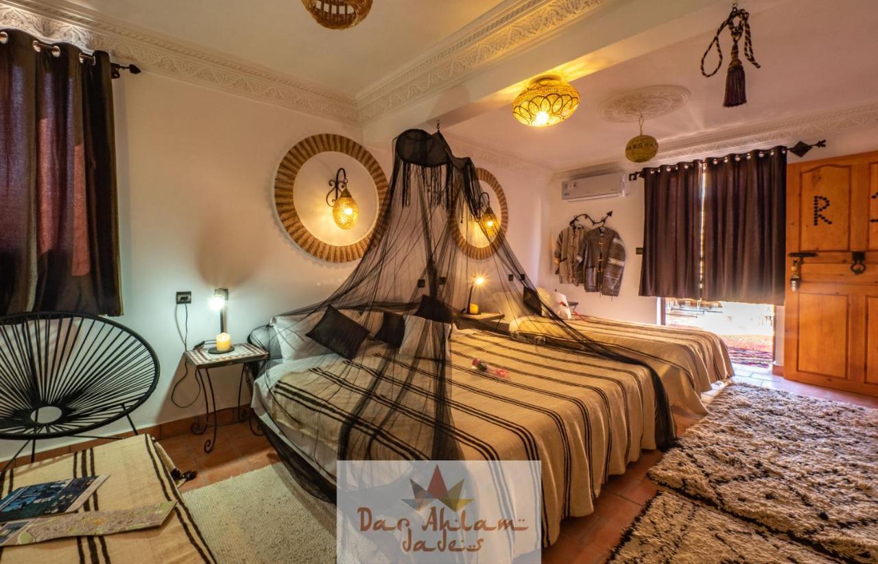 Dar Ahlam Dades Bed & Breakfast Ait Ouaddar Bagian luar foto