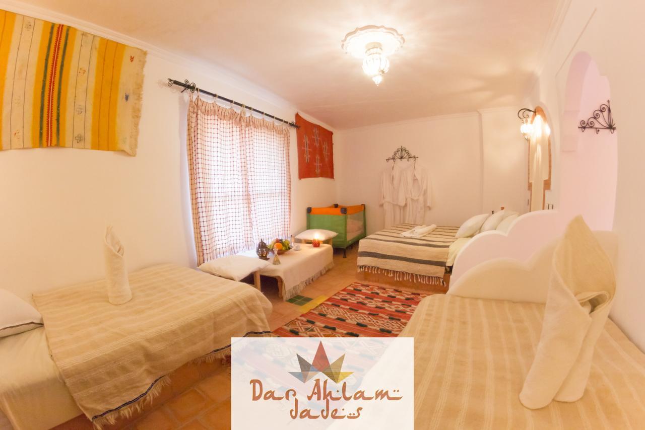 Dar Ahlam Dades Bed & Breakfast Ait Ouaddar Bagian luar foto