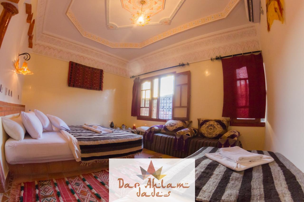 Dar Ahlam Dades Bed & Breakfast Ait Ouaddar Bagian luar foto