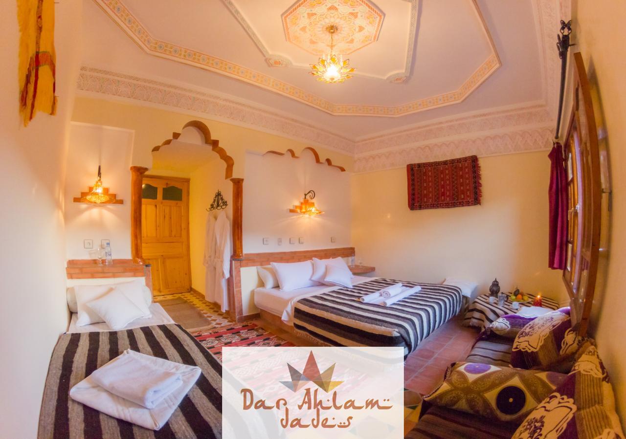 Dar Ahlam Dades Bed & Breakfast Ait Ouaddar Bagian luar foto